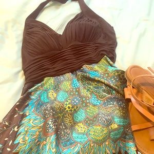 A Glorious Colorful Dress for You!